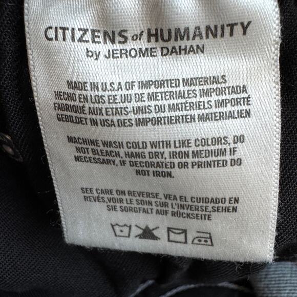 Citizens Of Humanity Womens Rocket Crop High Rise Skinny Jean Size 30 Denim Blue - Picture 6 of 8